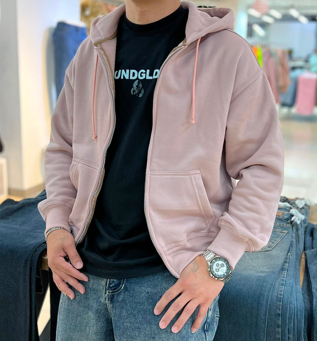 HOODIE ABIERTO MORALECHE