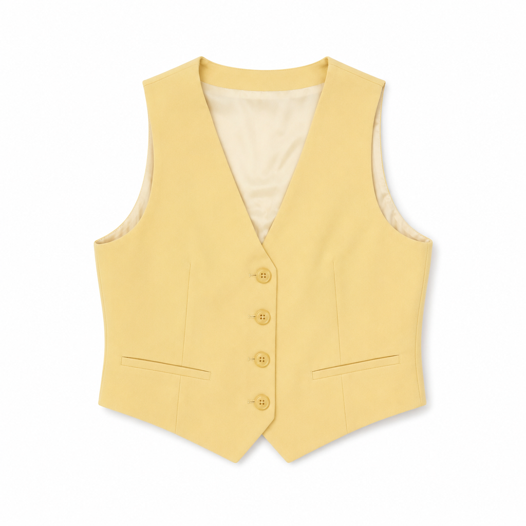 CHALECO VEST AMARILLO
