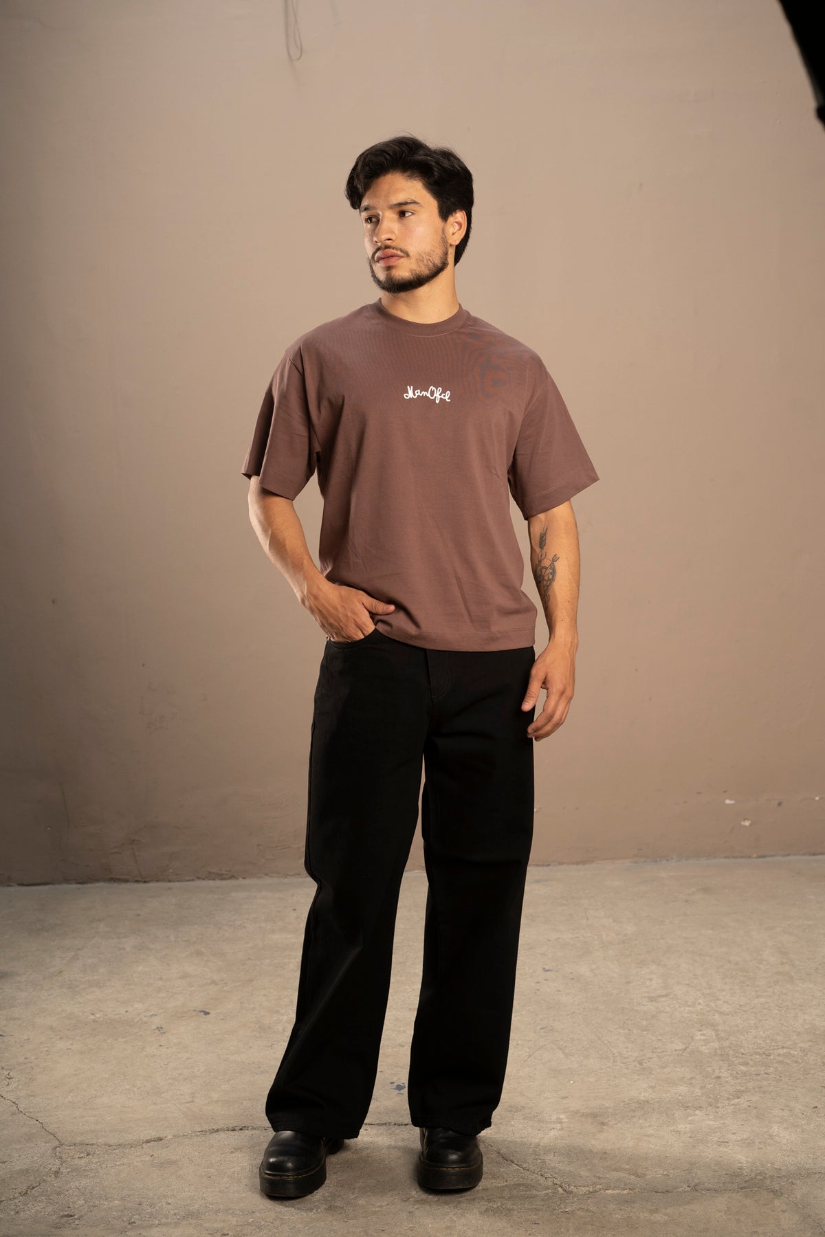 CAMISETA OVERSIZE MOCHA CLUB