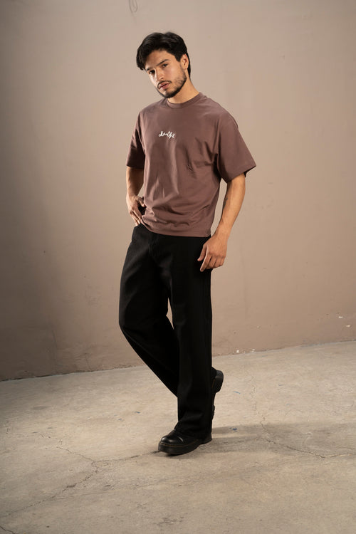CAMISETA OVERSIZE MOCHA CLUB