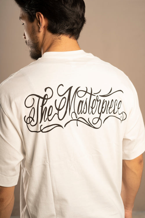 CAMISETA OVERSIZE MASTERPIECE WHITE